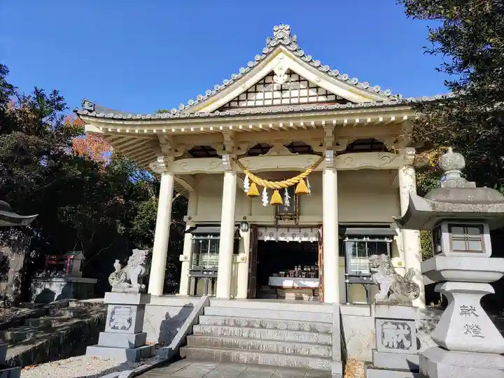 岩崎御嶽社の本殿・本堂