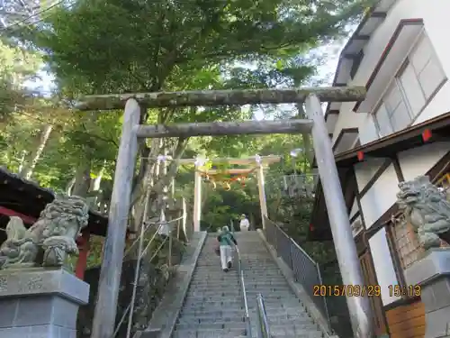 伊香保神社の鳥居