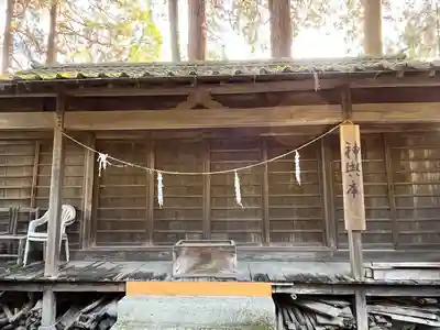 高森阿蘇神社の本殿・本堂