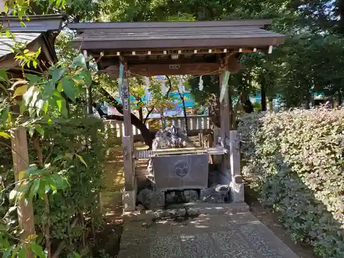 武蔵野八幡宮の手水舎