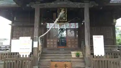 阿邪訶根神社の本殿・本堂