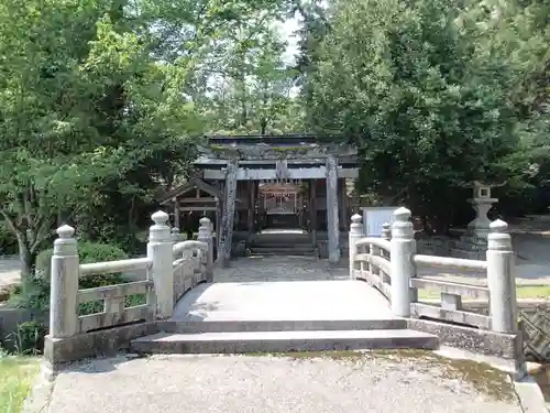 加知彌神社の鳥居