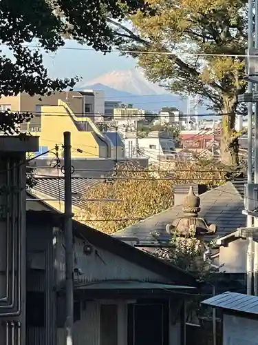 北澤八幡神社の景色