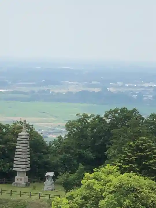 楽法寺(雨引観音)の景色