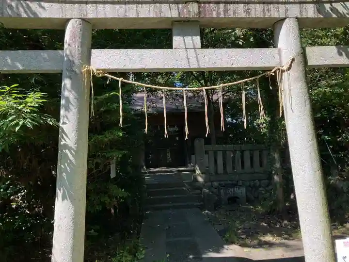 忍 諏訪神社・東照宮 の鳥居