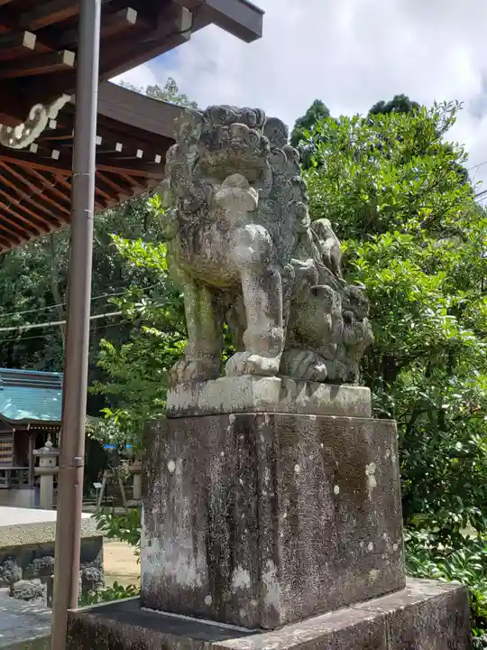 松陰神社の狛犬