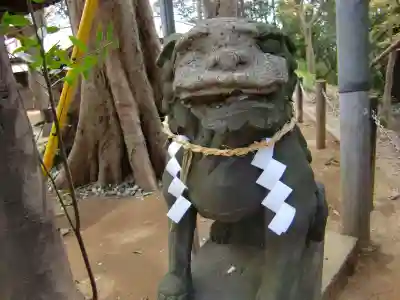 赤城神社の狛犬