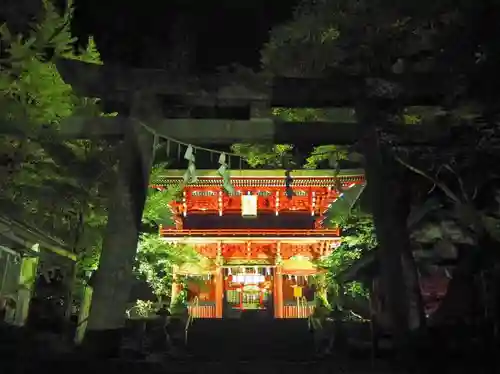 花園神社の鳥居