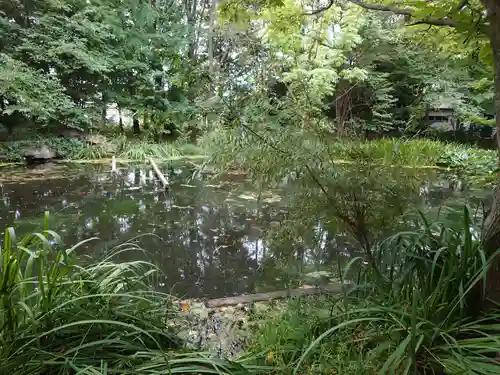 永山神社の庭園