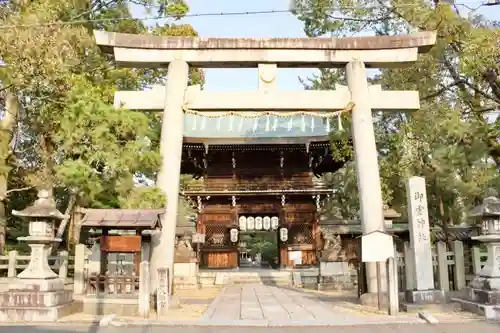 御霊神社（上御霊神社）の鳥居