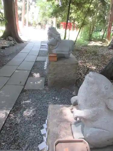 甲斐國一宮 浅間神社の狛犬