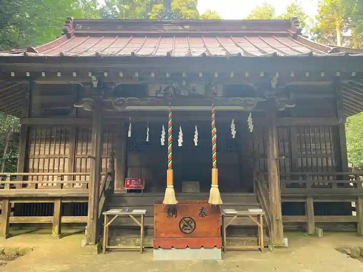虎柏神社の本殿・本堂