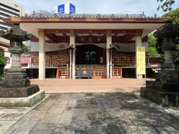 前橋八幡宮の本殿・本堂