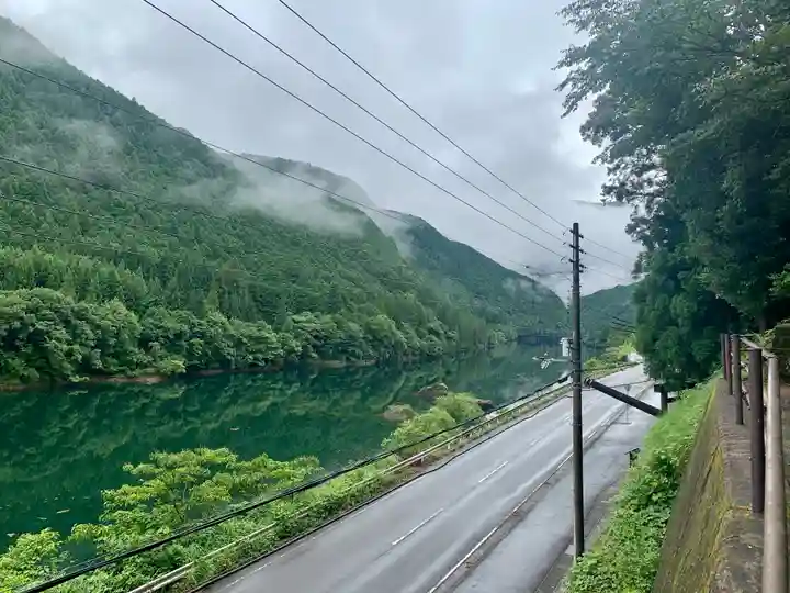 勝手神社の景色