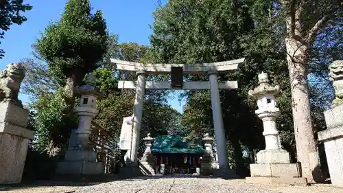 (下館)羽黒神社の鳥居