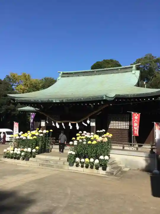 峯ヶ岡八幡神社の本殿・本堂