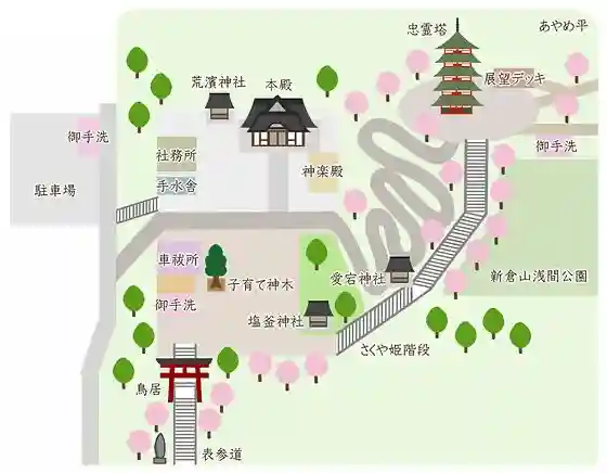 新倉富士浅間神社(山梨県)