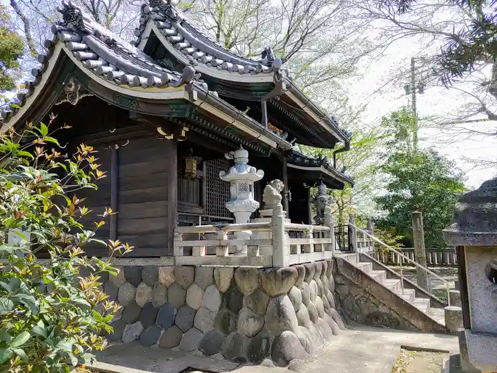 八劔社(島宮)の本殿・本堂