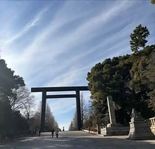 靖國神社の鳥居