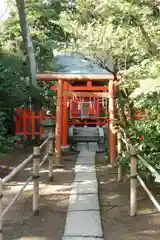 越ヶ谷久伊豆神社の鳥居