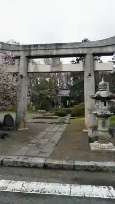 甲斐総社八幡神社の鳥居