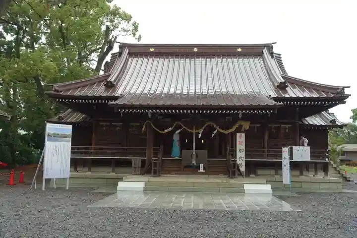 焼津神社の本殿・本堂