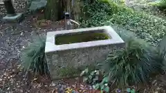 三湯神社の手水