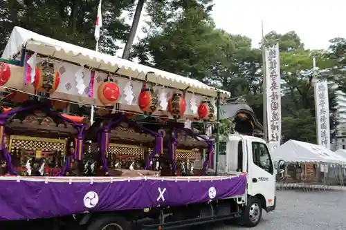 安積國造神社のお祭り