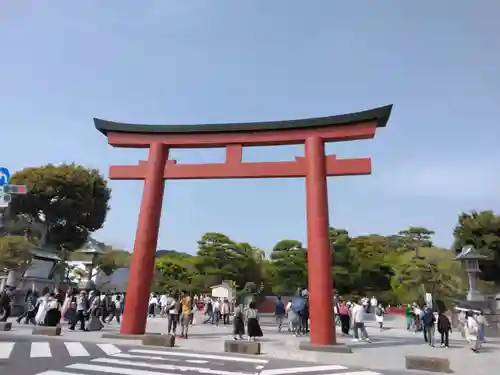 鶴岡八幡宮の鳥居