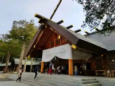 北海道神宮の本殿・本堂