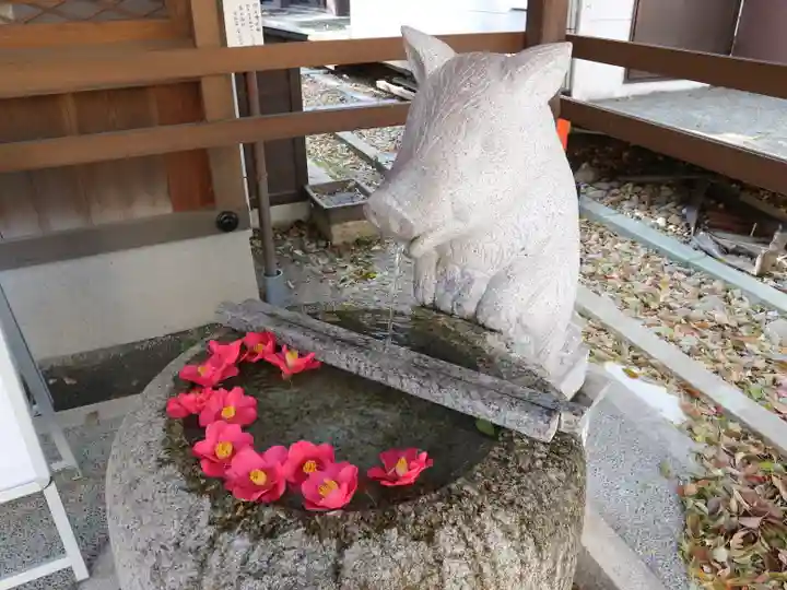 護王神社の手水舎