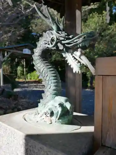 三熊野神社の手水