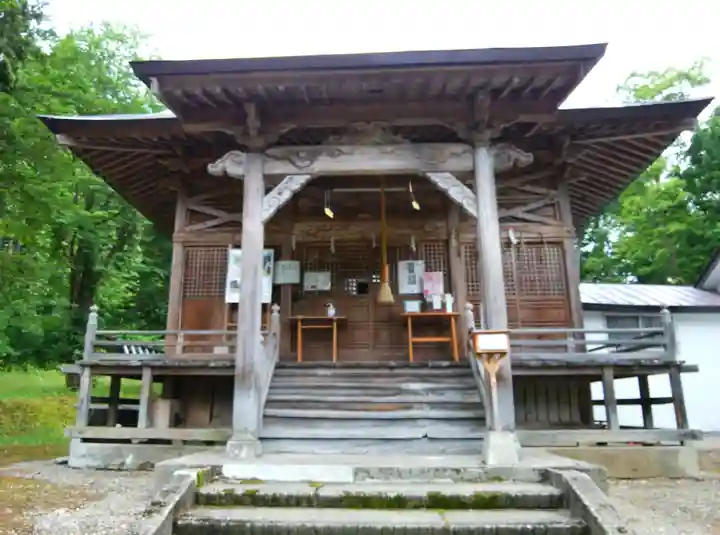 雨紛神社の本殿・本堂