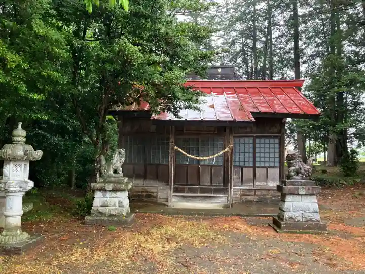 滝沢神社の本殿・本堂