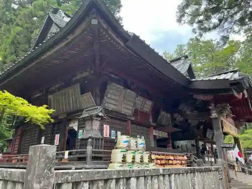 北口本宮冨士浅間神社の本殿