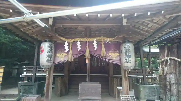 等彌神社の本殿・本堂