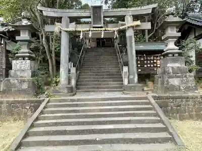 篠崎浅間神社の鳥居
