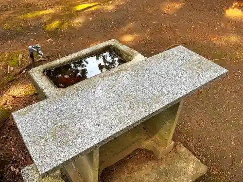 戸隠神社の手水