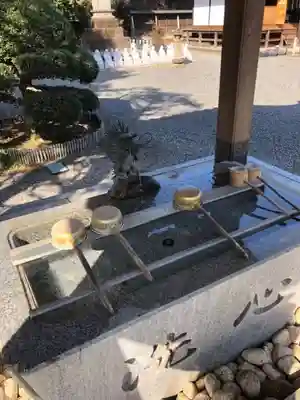 延命寺(身代り不動尊)の手水舎