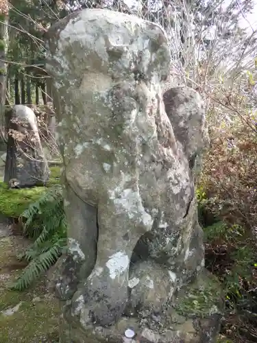 大神山神社本宮の狛犬