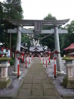 薬師寺八幡宮の鳥居