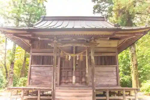 白山神社の本殿・本堂