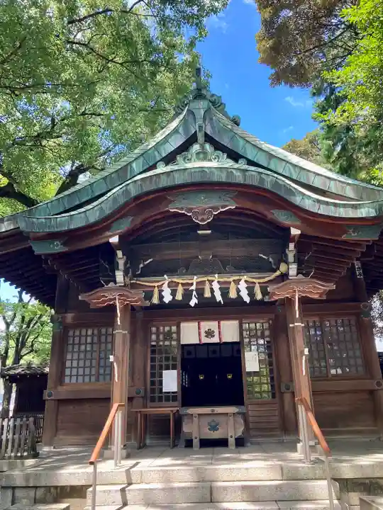闇之森八幡社の本殿・本堂
