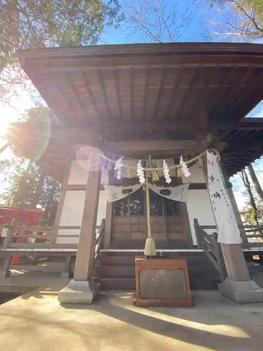 諏訪内山神社の本殿・本堂