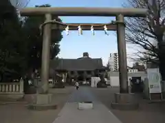 浅草神社の鳥居