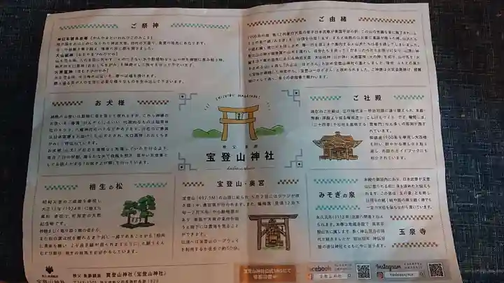 宝登山神社の授与品その他