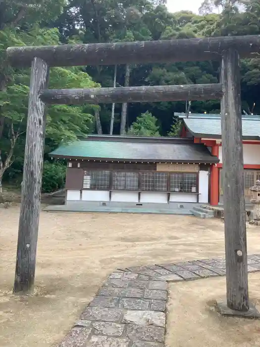 有間神社の鳥居