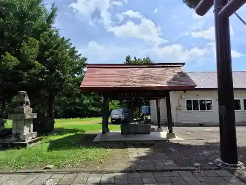 山部神社の手水