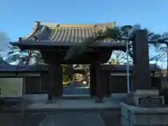 泉沢寺の山門