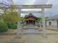 片場神社の鳥居
